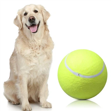Pelota de tenis gigante de gran tamaño personalizada para perros